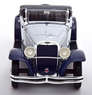 DODGE EIGHT DG CONVERTIBLE 1931 GREY DARK BLUE — фото 4