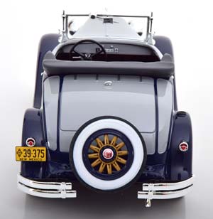 DODGE EIGHT DG CONVERTIBLE 1931 GREY DARK BLUE — фото 5