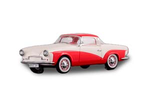 ROMETSCH LAWRENCE COUPE 1957 RED/WHITE