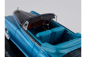 ROLLS-ROYCE SILVER CLOUD III DHC RHD 1964 METALLIC LIGHT BLUE/METALLIC DARK BLUE — фото 3