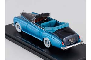 ROLLS-ROYCE SILVER CLOUD III DHC RHD 1964 METALLIC LIGHT BLUE/METALLIC DARK BLUE — фото 5