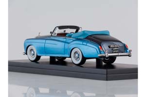 ROLLS-ROYCE SILVER CLOUD III DHC RHD 1964 METALLIC LIGHT BLUE/METALLIC DARK BLUE — фото 7