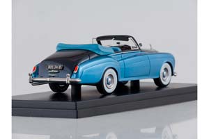 ROLLS-ROYCE SILVER CLOUD III DHC RHD 1964 METALLIC LIGHT BLUE/METALLIC DARK BLUE — фото 2