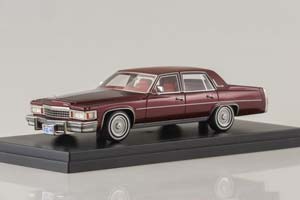 CADILLAC FLEETWOOD BROUGHAM 1978 DARK RED / КАДИЛЛАК ФЛИТВУД БРОГЭМ ТЕМНО КРАСНЫЙ