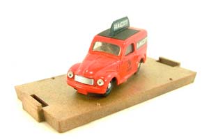 FIAT 500 C FURGONE COMMERCIALE RAMAZZOTTI 1949 SERIE A NANNA DOPO CAROSELLO RED — фото 3