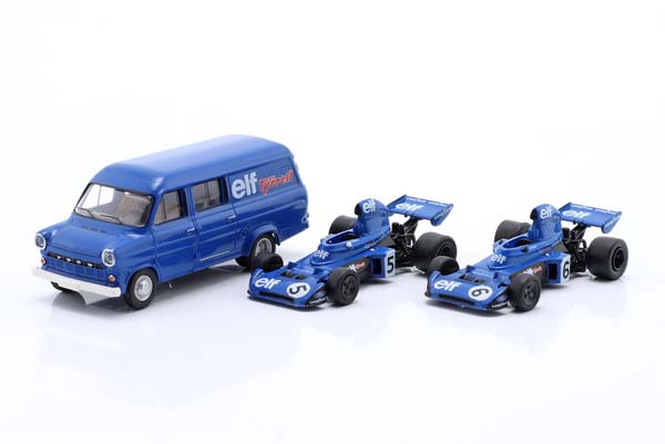 3-CAR SET TYRRELL: WINNER GERMAN GP FORMULA 1 WORLD CHAMPION 1973 / НАБОР ИЗ 3 МОДЕЛЕЙ ТИРРЕЛЛ ПОБЕДИТЕЛЬ ГРАН-ПРИ ГЕРМАНИИ ФОРМУЛА-1 ЧЕМПИОН МИРА — фото 1