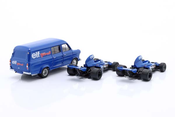 3-CAR SET TYRRELL: WINNER GERMAN GP FORMULA 1 WORLD CHAMPION 1973 / НАБОР ИЗ 3 МОДЕЛЕЙ ТИРРЕЛЛ ПОБЕДИТЕЛЬ ГРАН-ПРИ ГЕРМАНИИ ФОРМУЛА-1 ЧЕМПИОН МИРА — фото 2