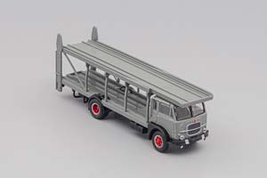 FIAT 640 TRUCK CAR TRANSPORTER 1949, GREY (ДЛИНА МОДЕЛИ 3-5 СМ) — фото 4
