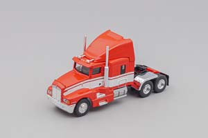 KENWORTH T 600, RED (ДЛИНА МОДЕЛИ 3-5 СМ)