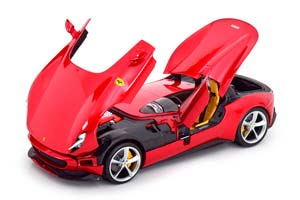 FERRARI MONZA SP1 2018 КРАСНЫЙ МЕТАЛЛИК — фото 3