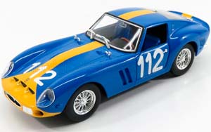 FERRARI 250 GTO CH.3445 LHD N112 2ND TARGA FLORIO 1964 U.NORINDER - P.TROBERG, BLUETTE YELLOW