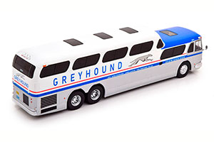 GMC SCENICRUISER GREYHOUND 1956 WHITE/SILVER — фото 2