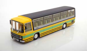 BERLIET CRUSAIR 3 BUS 1969 YELLOW GREEN BLACK