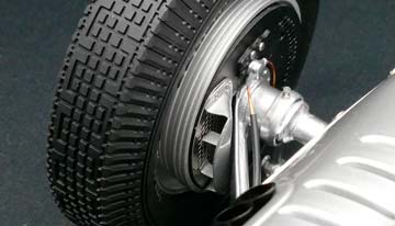 AUTO UNION TYPE C #18 NURBURGRING ROSEMEYER 1936 SILVER LIMITED EDITION 300 PCS. — фото 28