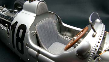 AUTO UNION TYPE C #18 NURBURGRING ROSEMEYER 1936 SILVER LIMITED EDITION 300 PCS. — фото 11
