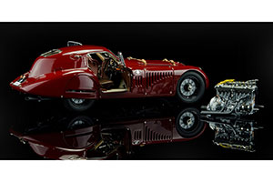ALFA ROMEO 8C SPECIALE TOURING COUPE 1938 DARK RED LIMITED EDITION 300 PCS. — фото 3