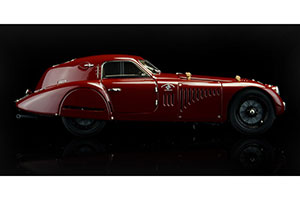 ALFA ROMEO 8C SPECIALE TOURING COUPE 1938 DARK RED LIMITED EDITION 300 PCS. — фото 5