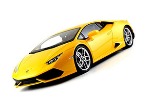 LAMBORGHINI HURACAN LP610-4 2014 YELLOW