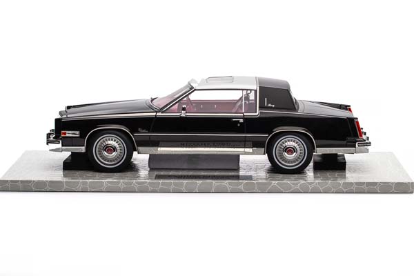 CADILLAC ELDORADO BIARRITZ COUPE 1980 BLACK / КАДИЛЛАК ЭЛЬДОРАДО БИАРРИЦ КУПЕ 1980 ЧЕРНЫЙ (ЛИМИТ 20/50) — фото 5