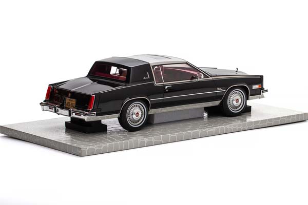 CADILLAC ELDORADO BIARRITZ COUPE 1980 BLACK / КАДИЛЛАК ЭЛЬДОРАДО БИАРРИЦ КУПЕ 1980 ЧЕРНЫЙ (ЛИМИТ 20/50) — фото 2