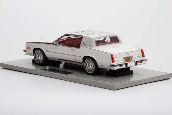 CADILLAC ELDORADO BIARRITZ COUPE 1980 WHITE / КАДИЛЛАК ЭЛЬДОРАДО БИАРРИЦ КУПЕ 1980 БЕЛЫЙ (ЛИМИТ 10/50) — фото 4
