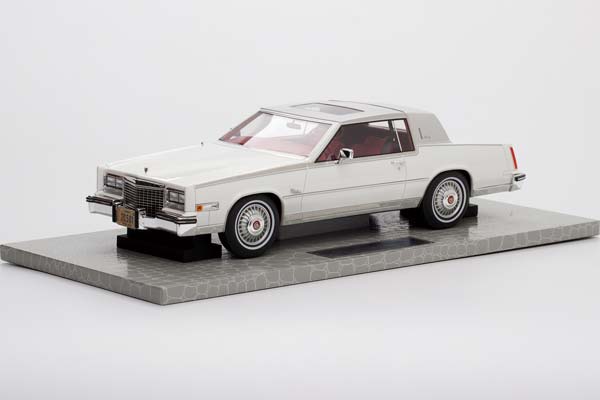 CADILLAC ELDORADO BIARRITZ COUPE 1980 WHITE / КАДИЛЛАК ЭЛЬДОРАДО БИАРРИЦ КУПЕ 1980 БЕЛЫЙ (ЛИМИТ 10/50)