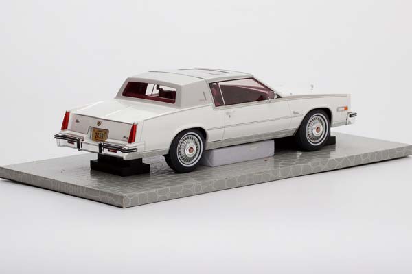 CADILLAC ELDORADO BIARRITZ COUPE 1980 WHITE / КАДИЛЛАК ЭЛЬДОРАДО БИАРРИЦ КУПЕ 1980 БЕЛЫЙ (ЛИМИТ 10/50) — фото 2