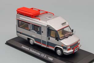 FIAT DUCATO DETHLEFFS GLOBETROTTER CD S GERMANY 1986, SILVER / GREY — фото 3