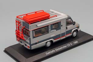 FIAT DUCATO DETHLEFFS GLOBETROTTER CD S GERMANY 1986, SILVER / GREY — фото 2