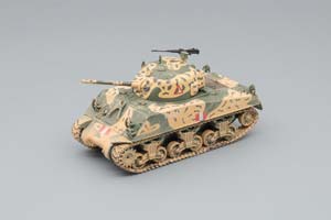 TANK M4 A3 SHERMAN - BRITISH ARMY, ROYAL SCOTS GREYS - ITALY 1943, MILITARY CAMOUFLAGE