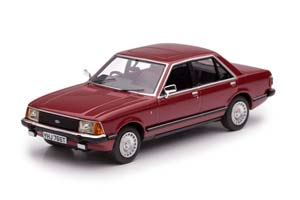 FORD CAPRI MK2 X-PACK СЕРЕБРИСТЫЙ С ЧЕРНЫМ И FORD GRANADA MK2 2.8I GHIA БОРДОВЫЙ — фото 3