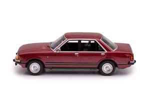 FORD CAPRI MK2 X-PACK СЕРЕБРИСТЫЙ С ЧЕРНЫМ И FORD GRANADA MK2 2.8I GHIA БОРДОВЫЙ — фото 4