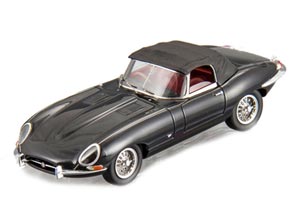 JAGUAR E-TYPE SERIES 1 SOFT TOP 1961 ЧЕРНЫЙ