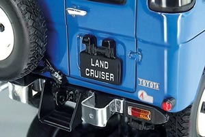 TOYOTA LAND CRUISER FJ40, BLUE / WHITE ROOF — фото 9