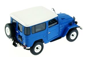 TOYOTA LAND CRUISER FJ40, BLUE / WHITE ROOF — фото 2