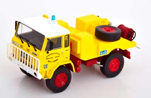 UNIC 75 PC FIRE ENGINE UNITE D AUBANGE YELLOW RED