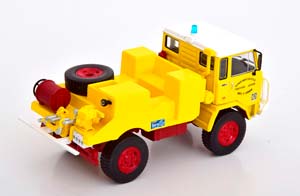UNIC 75 PC FIRE ENGINE UNITE D AUBANGE YELLOW RED — фото 2