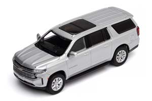 CHEVROLET SUBURBAN 2025 SILVER / ШЕВРОЛЕ САБУРБАН СЕРЕБРИСТЫЙ (ДЛИНА 7-10 СМ)