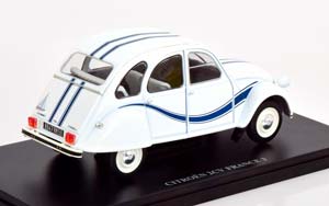 CITROEN 2CV FRANCE 1983 WHITE DARKBLUE — фото 2