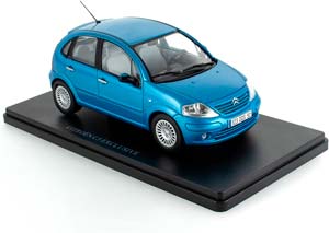 CITROEN C3 EXCLUSIVE 2002 СИНИЙ — фото 3