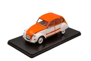 CITROEN 2CV SPOT 1976, WHITE ORANGE