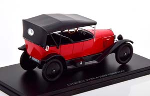 CITROEN TYPE A 10HP TORPEDO RED BLACK — фото 2
