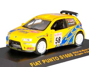 FIAT PUNTO S1600 RALLY MONTE CARLO (2003), YELLOW — фото 4