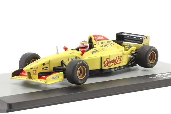 JORDAN 196 #11 EUROPE GP FORMULA 1 1996 RUBENS BARRICHELLO / ДЖОРДАН 196 ЕУРОПЕ ГРАН-ПРИ ФОРМУЛА-1 РУБЕНС БАРРИЧЕЛЛО
