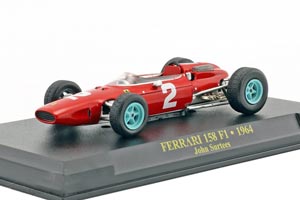 FERRARI 158 #2 JOHN SURTEES  WORLD CHAMPION 1964 / ФЕРРАРИ 158 КРАСНЫЙ — фото 2