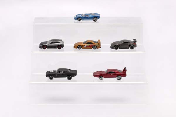 PRESENTATION STAIRS WITH 3 STEPS FOR MODELCARS IN SCALE / ПРЕСЕНТАТИОН СТАЙРС 3 СТЕПС МОДЕЛЕЙ ПРОЗРАЧНЫЙ — фото 4