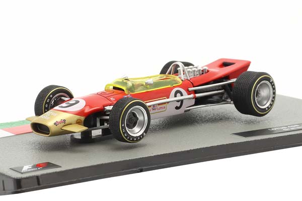 LOTUS 49B #9 WINNER MONACO GP FORMULA 1 WORLD CHAMPION 1968 GRAHAM HILL / ЛОТУС 49B ПОБЕДИТЕЛЬ МОНАКО ГРАН-ПРИ ФОРМУЛА-1 ЧЕМПИОН МИРА ГРАХАМ ХИЛЛ
