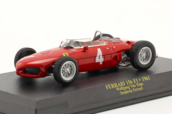 WOLFGANG GRAF BERGHE VON TRIPS FERRARI 156 #4 FORMULA 1 1961 / ВОЛФГАНГ ГРАФ БЕРГХЕ ВОН ТРИПС ФЕРРАРИ 156 ФОРМУЛА-1