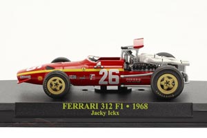 FERRARI 312 #26 JACKY ICKX WINNER FRANCE GP 1968 / ФЕРРАРИ 312 КРАСНЫЙ — фото 4