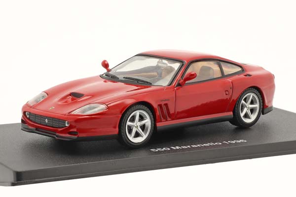 FERRARI 550 MARANELLO YEAR 1996 WITH SHOWCASE RED / ФЕРРАРИ 550 МАРАНЕЛЛО БОКС КРАСНЫЙ